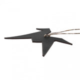 HERMES エルメス プティアッシュ オリガミ バッグチャーム ローズパープル/ブラック A刻印(2017年頃) ユニセックス シェーブル シルク チャーム Aランク 中古 銀蔵