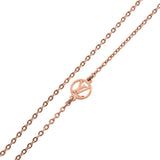 LOUIS VUITTON ルイヴィトン ナノグラムネックレス ピンクゴールド/シルバー M00293 レディース メタル ネックレス Aランク 中古 銀蔵