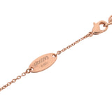 LOUIS VUITTON ルイヴィトン ナノグラムネックレス ピンクゴールド/シルバー M00293 レディース メタル ネックレス Aランク 中古 銀蔵