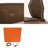 HERMES エルメス ボリード 31 2WAY エトゥープ Z刻印(2021年頃) レディース トリヨンクレマンス ハンドバッグ 新同 中古 銀蔵