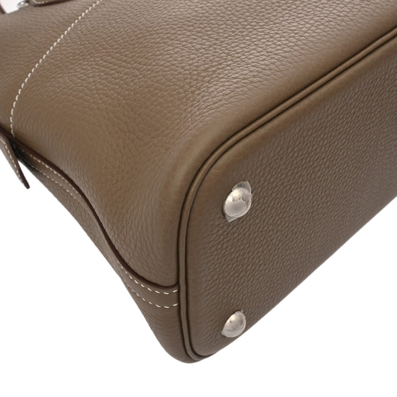 HERMES エルメス ボリード 31 2WAY エトゥープ Z刻印(2021年頃) レディース トリヨンクレマンス ハンドバッグ 新同 中古 銀蔵