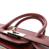 HERMES エルメス バーキン 35 ルージュアッシュ □J刻印(2006年頃) レディース ヴィブラート ボックスカーフ ハンドバッグ Bランク 中古 銀蔵