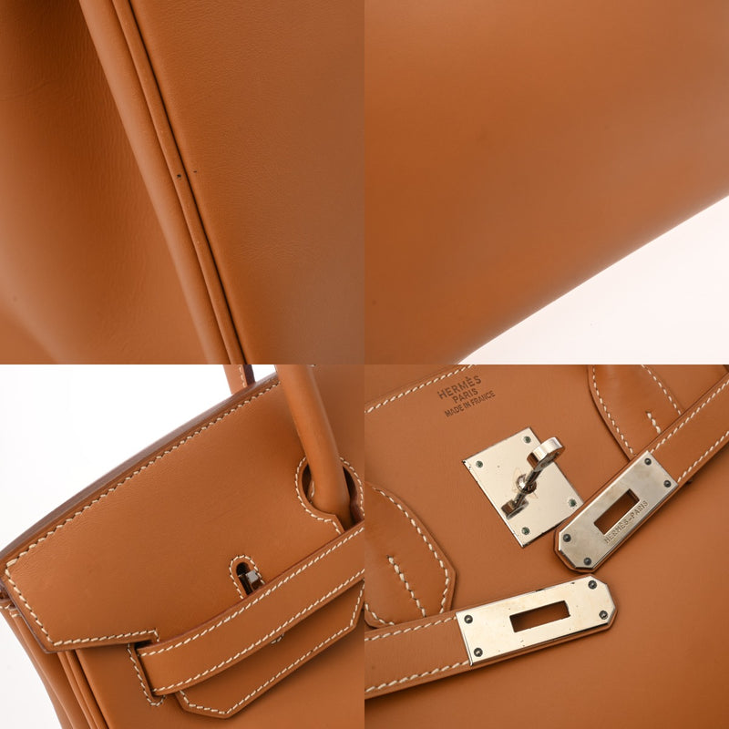 HERMES(エルメス) バーキン35 ゴールド ブラウン茶 クシュベル ゴールド金具 □F刻印 ハンドバッグ トートバッグ レディース 40802168815【中古】【アラモード】 HERMES エルメス バーキン 35 ゴールド □F刻印(2002年頃) ユニ