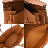 HERMES エルメス バーキン 35 ゴールド □F刻印(2002年頃) ユニセックス ヴォーシャモニー ハンドバッグ ABランク 中古 銀蔵