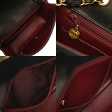 CHANEL シャネル マトラッセ ダイアナ チェーンショルダー 22cm ブラック A01164 レディース ラムスキン ショルダーバッグ ABランク 中古 銀蔵