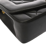 CHANEL シャネル マトラッセ ダイアナ チェーンショルダー 22cm ブラック A01164 レディース ラムスキン ショルダーバッグ ABランク 中古 銀蔵
