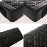 CHANEL シャネル マトラッセ ダイアナ チェーンショルダー 22cm ブラック A01164 レディース ラムスキン ショルダーバッグ ABランク 中古 銀蔵