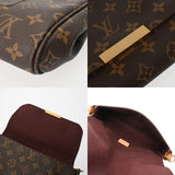 LOUIS VUITTON ルイヴィトン モノグラム フェイボリット MM 2WAY ブラウン M40718 レディース モノグラムキャンバス ショルダーバッグ ABランク 中古 銀蔵