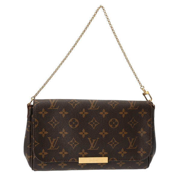 LOUIS VUITTON ルイヴィトン モノグラム フェイボリット MM 2WAY ブラウン M40718 レディース モノグラムキャンバス ショルダーバッグ ABランク 中古 銀蔵