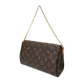 LOUIS VUITTON ルイヴィトン モノグラム フェイボリット MM 2WAY ブラウン M40718 レディース モノグラムキャンバス ショルダーバッグ ABランク 中古 銀蔵