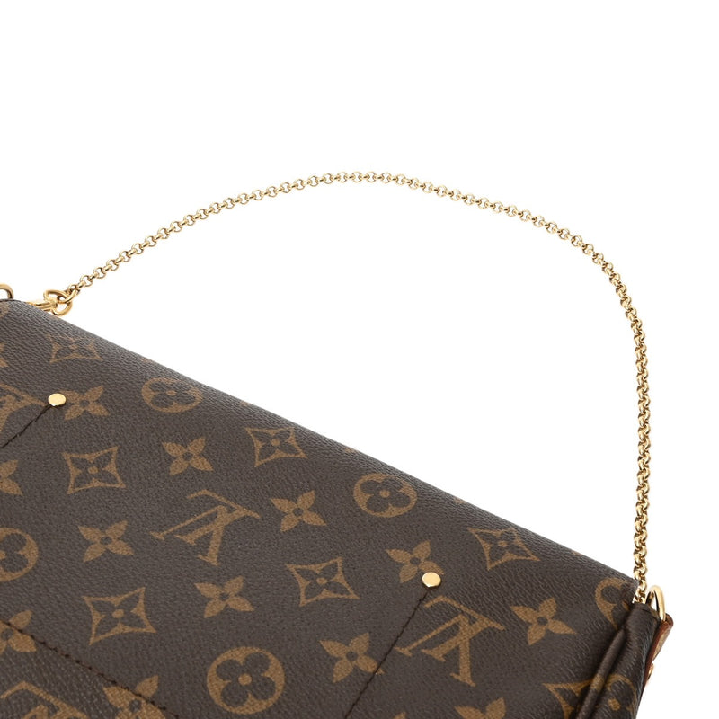 LOUIS VUITTON ルイヴィトン モノグラム フェイボリット MM 2WAY ブラウン M40718 レディース モノグラムキャンバス ショルダーバッグ ABランク 中古 銀蔵