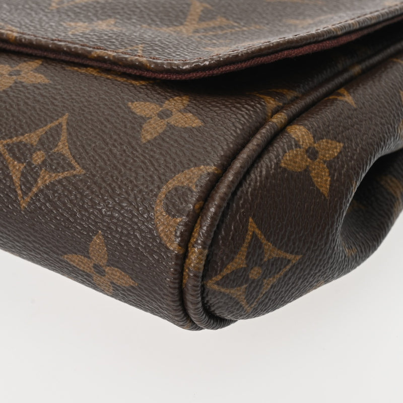 LOUIS VUITTON ルイヴィトン モノグラム フェイボリット MM 2WAY ブラウン M40718 レディース モノグラムキャンバス ショルダーバッグ ABランク 中古 銀蔵