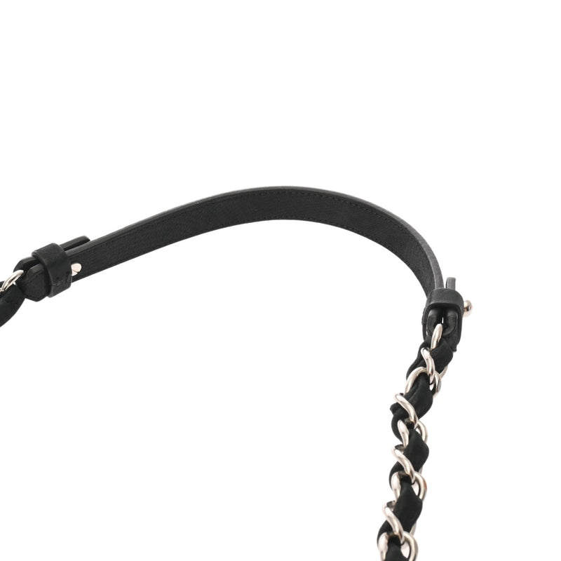 CHANEL シャネル 2WAY チェーンバッグ ブラック レディース レザー 2WAYバッグ ABランク 中古 銀蔵