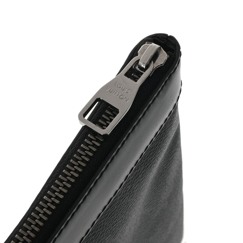 LOUIS VUITTON ルイヴィトン モノグラムエクリプス ポシェットディスカバリー 黒/グレー M62291 メンズ モノグラムキャンバス クラッチバッグ ABランク 中古 銀蔵