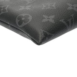 LOUIS VUITTON ルイヴィトン モノグラムエクリプス ポシェットディスカバリー 黒/グレー M62291 メンズ モノグラムキャンバス クラッチバッグ ABランク 中古 銀蔵