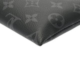 LOUIS VUITTON ルイヴィトン モノグラムエクリプス ポシェットディスカバリー 黒/グレー M62291 メンズ モノグラムキャンバス クラッチバッグ ABランク 中古 銀蔵