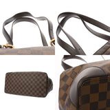 LOUIS VUITTON ルイヴィトン ダミエ ハムステッド MM ブラウン N51204 レディース ダミエキャンバス トートバッグ ABランク 中古 銀蔵