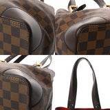 LOUIS VUITTON ルイヴィトン ダミエ ハムステッド MM ブラウン N51204 レディース ダミエキャンバス トートバッグ ABランク 中古 銀蔵