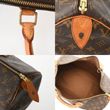 LOUIS VUITTON ルイヴィトン モノグラム スピーディ 40 ブラウン M41522 レディース モノグラムキャンバス ハンドバッグ Bランク 中古 銀蔵