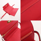 HERMES エルメス ケリーウォレット ミディアム ローズエクストリーム D刻印(2019年頃) レディース ヴォーエプソン 長財布 Aランク 中古 銀蔵