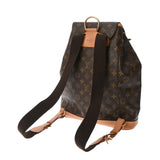 LOUIS VUITTON ルイヴィトン モノグラム モンスリ GM ブラウン M51135 ユニセックス モノグラムキャンバス リュック・デイパック ABランク 中古 銀蔵