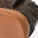 LOUIS VUITTON ルイヴィトン モノグラム モンスリ GM ブラウン M51135 ユニセックス モノグラムキャンバス リュック・デイパック ABランク 中古 銀蔵