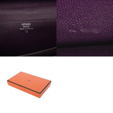 HERMES エルメス ベアンスフレ アメジスト □M刻印(2009年頃) レディース アリゲーターリセ 長財布 Bランク 中古 銀蔵