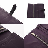 HERMES エルメス ベアンスフレ アメジスト □M刻印(2009年頃) レディース アリゲーターリセ 長財布 Bランク 中古 銀蔵