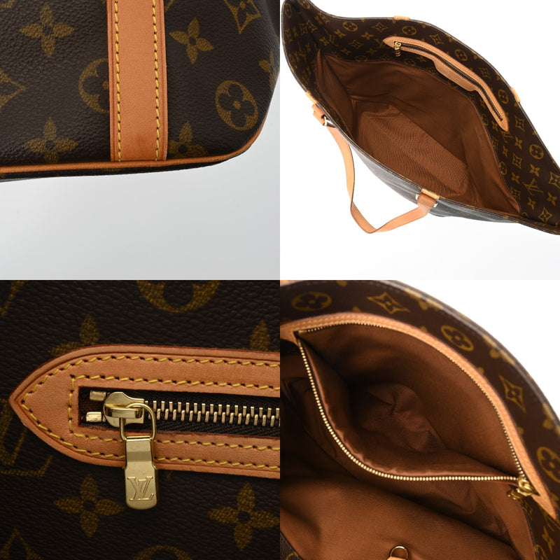 LOUIS VUITTON ルイヴィトン モノグラム サックショッピング ブラウン M51108 レディース モノグラムキャンバス トートバッグ ABランク 中古 銀蔵