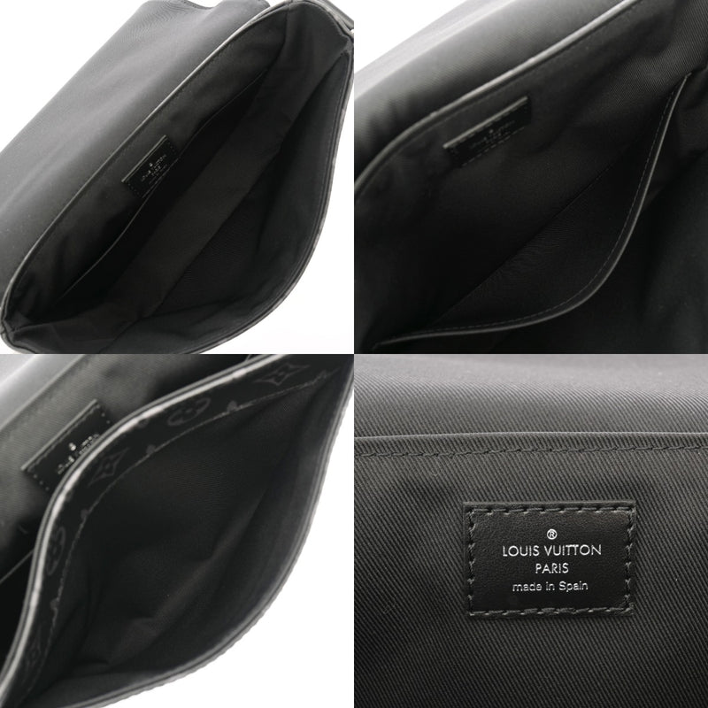 LOUIS VUITTON ルイヴィトン モノグラムエクリプス ディストリクト PM NV3 ブラック M46255 メンズ モノグラムキャンバス ショルダーバッグ 新同 中古 銀蔵