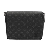 LOUIS VUITTON ルイヴィトン モノグラムエクリプス ディストリクト PM NV3 ブラック M46255 メンズ モノグラムキャンバス ショルダーバッグ 新同 中古 銀蔵