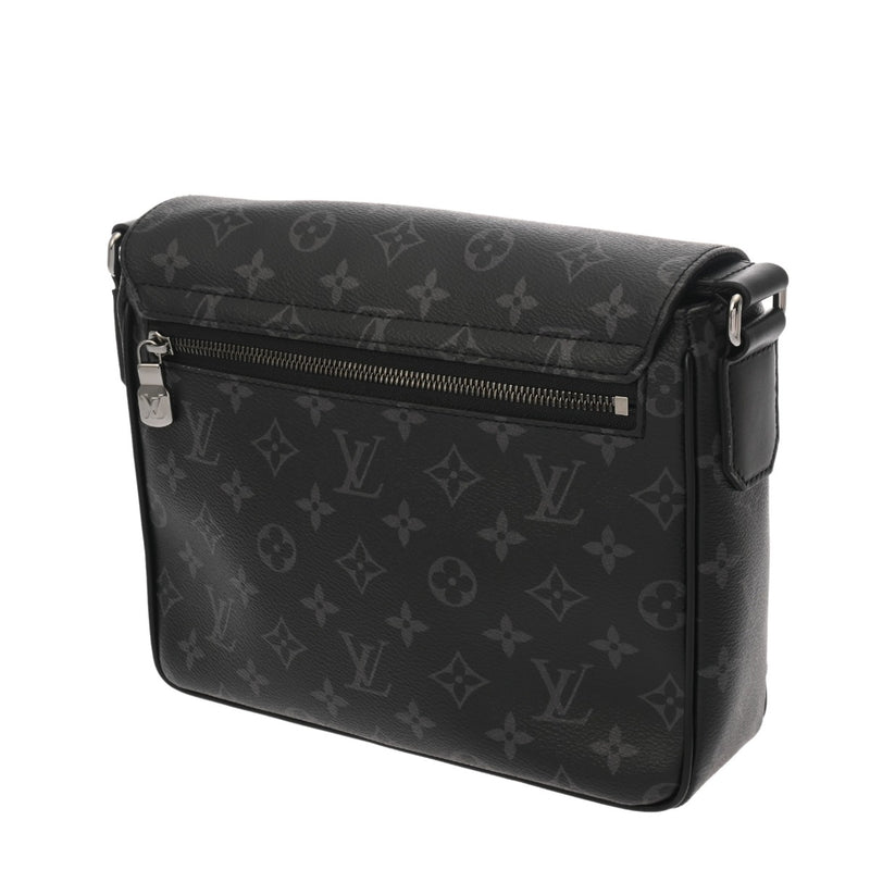 LOUIS VUITTON ルイヴィトン モノグラムエクリプス ディストリクト PM NV3 ブラック M46255 メンズ モノグラムキャンバス ショルダーバッグ 新同 中古 銀蔵