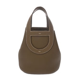 HERMES エルメス インザループ 18 エトゥープ W刻印(2024年頃) レディース トリヨンクレマンス ヴォースイフト ハンドバッグ Aランク 中古 銀蔵