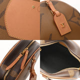 LOUIS VUITTON ルイヴィトン モノグラムジャイアント リバース ボワットシャポースープル ブラウン M44604 レディース モノグラムジャイアントリバース ショルダーバッグ ABランク 中古 銀蔵