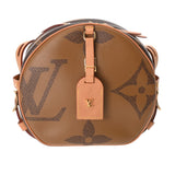 LOUIS VUITTON ルイヴィトン モノグラムジャイアント リバース ボワットシャポースープル ブラウン M44604 レディース モノグラムジャイアントリバース ショルダーバッグ ABランク 中古 銀蔵