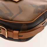 LOUIS VUITTON ルイヴィトン モノグラムジャイアント リバース ボワットシャポースープル ブラウン M44604 レディース モノグラムジャイアントリバース ショルダーバッグ ABランク 中古 銀蔵