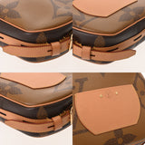 LOUIS VUITTON ルイヴィトン モノグラムジャイアント リバース ボワットシャポースープル ブラウン M44604 レディース モノグラムジャイアントリバース ショルダーバッグ ABランク 中古 銀蔵