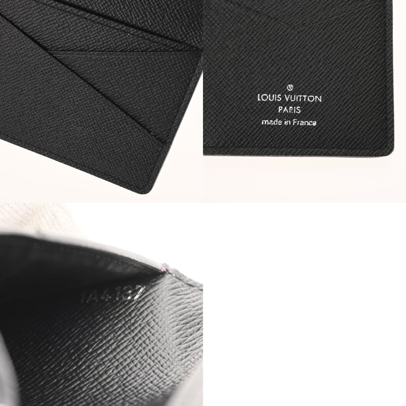 LOUIS VUITTON ルイヴィトン タイガ オーガナイザー ドゥポッシュ アルドワーズ M30537 メンズ レザー パスケース Aランク 中古 銀蔵