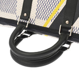 LOUIS VUITTON ルイヴィトン ダミエ ダミエコースト キーポルバンドリエール40 2017年 アメリカズカップ ホワイト M57845 メンズ レザー ボストンバッグ ABランク 中古 銀蔵
