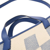 HERMES エルメス Hアンビエ PM 2WAY ブルーフランス U刻印(2022年頃) レディース キャンバス ハンドバッグ Aランク 中古 銀蔵