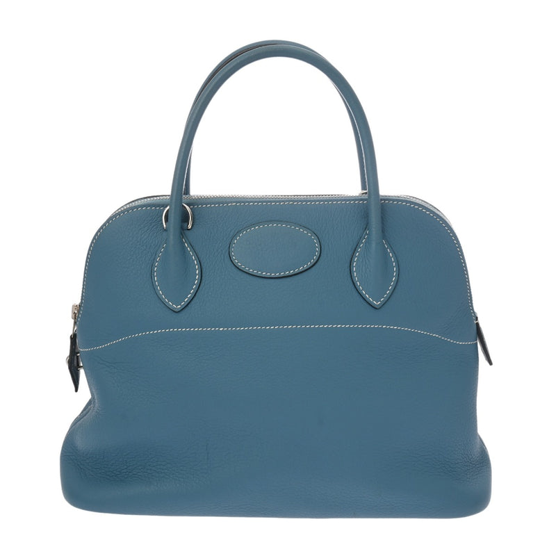 HERMES エルメス ボリード 31 2WAY ブルージーン □K刻印(2007年頃) レディース トリヨンクレマンス ハンドバッグ ABランク 中古 銀蔵