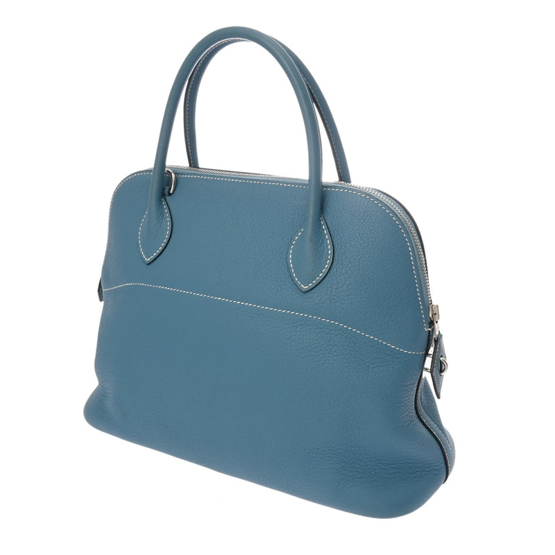 HERMES エルメス ボリード 31 2WAY ブルージーン □K刻印(2007年頃) レディース トリヨンクレマンス ハンドバッグ ABランク 中古 銀蔵