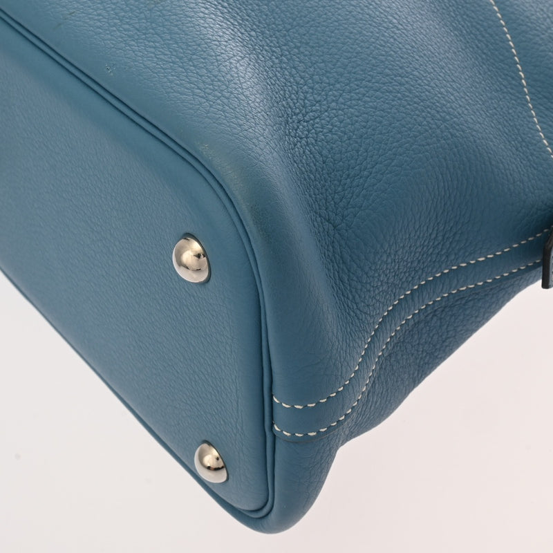 HERMES エルメス ボリード 31 2WAY ブルージーン □K刻印(2007年頃) レディース トリヨンクレマンス ハンドバッグ ABランク 中古 銀蔵