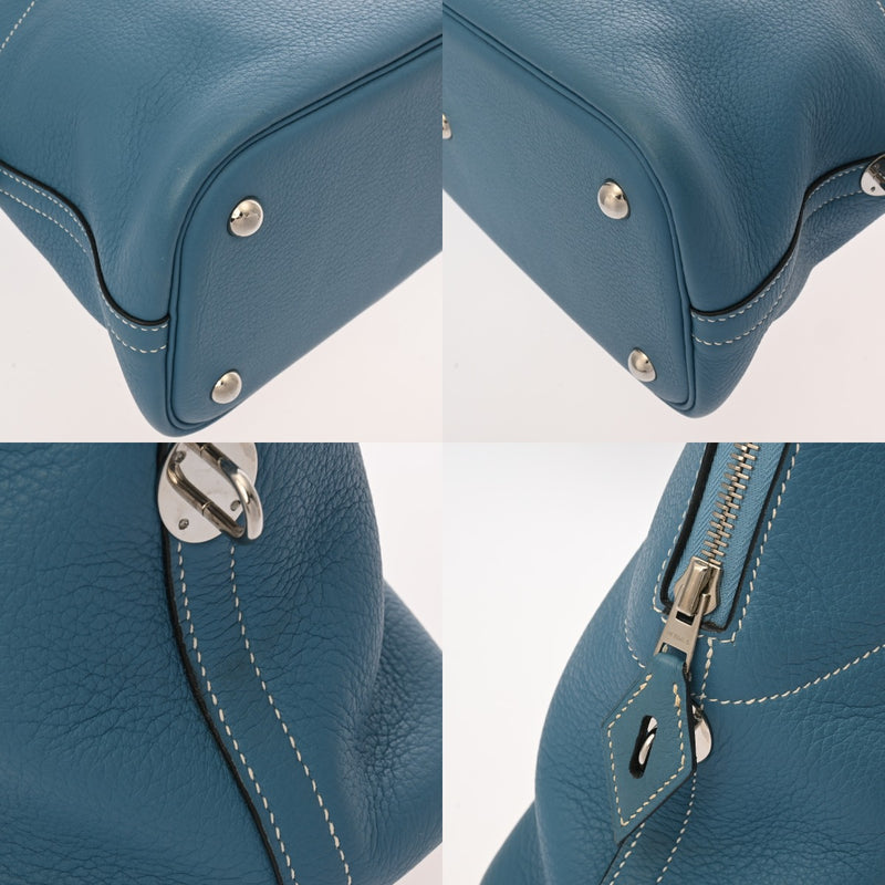 HERMES エルメス ボリード 31 2WAY ブルージーン □K刻印(2007年頃) レディース トリヨンクレマンス ハンドバッグ ABランク 中古 銀蔵