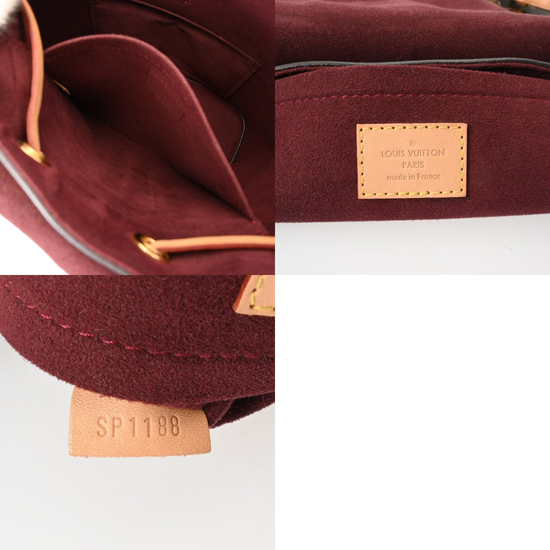 LOUIS VUITTON ルイヴィトン モノグラム モンスリー ブラウン M43431 ユニセックス モノグラムキャンバス リュック・デイパック Bランク 中古 銀蔵