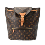 LOUIS VUITTON ルイヴィトン モノグラム モンスリー ブラウン M43431 ユニセックス モノグラムキャンバス リュック・デイパック Bランク 中古 銀蔵