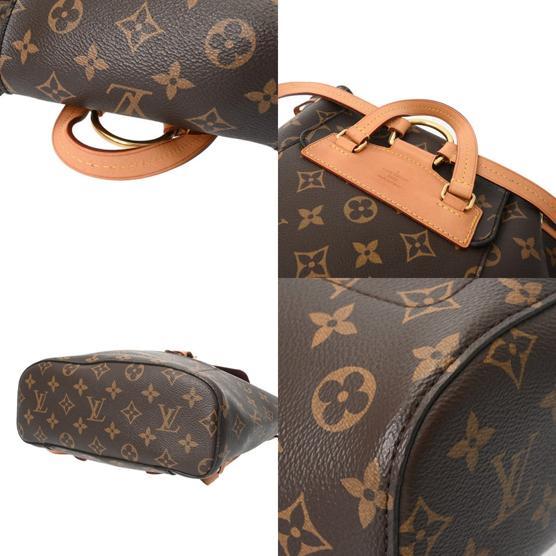 LOUIS VUITTON ルイヴィトン モノグラム モンスリー ブラウン M43431 ユニセックス モノグラムキャンバス リュック・デイパック Bランク 中古 銀蔵