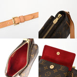 LOUIS VUITTON ルイヴィトン モノグラム ヴィバシテ PM ブラウン M51165 レディース モノグラムキャンバス ショルダーバッグ Bランク 中古 銀蔵