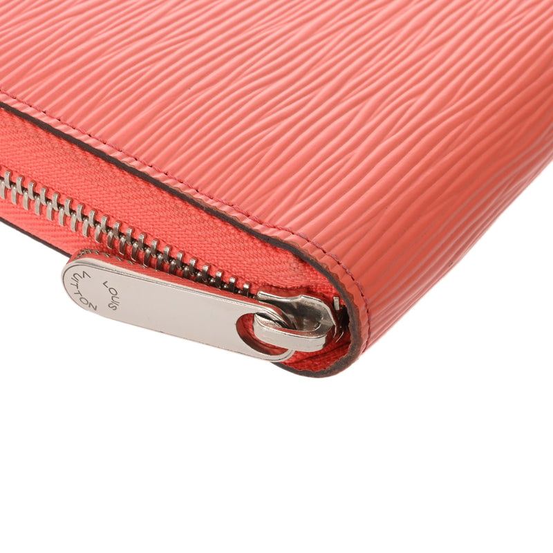 LOUIS VUITTON ルイヴィトン エピ ジッピーウォレット ポピーペタル M61548 レディース エピレザー 長財布 ABランク 中古 銀蔵