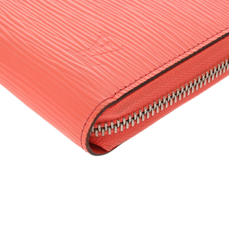 LOUIS VUITTON ルイヴィトン エピ ジッピーウォレット ポピーペタル M61548 レディース エピレザー 長財布 ABランク 中古 銀蔵